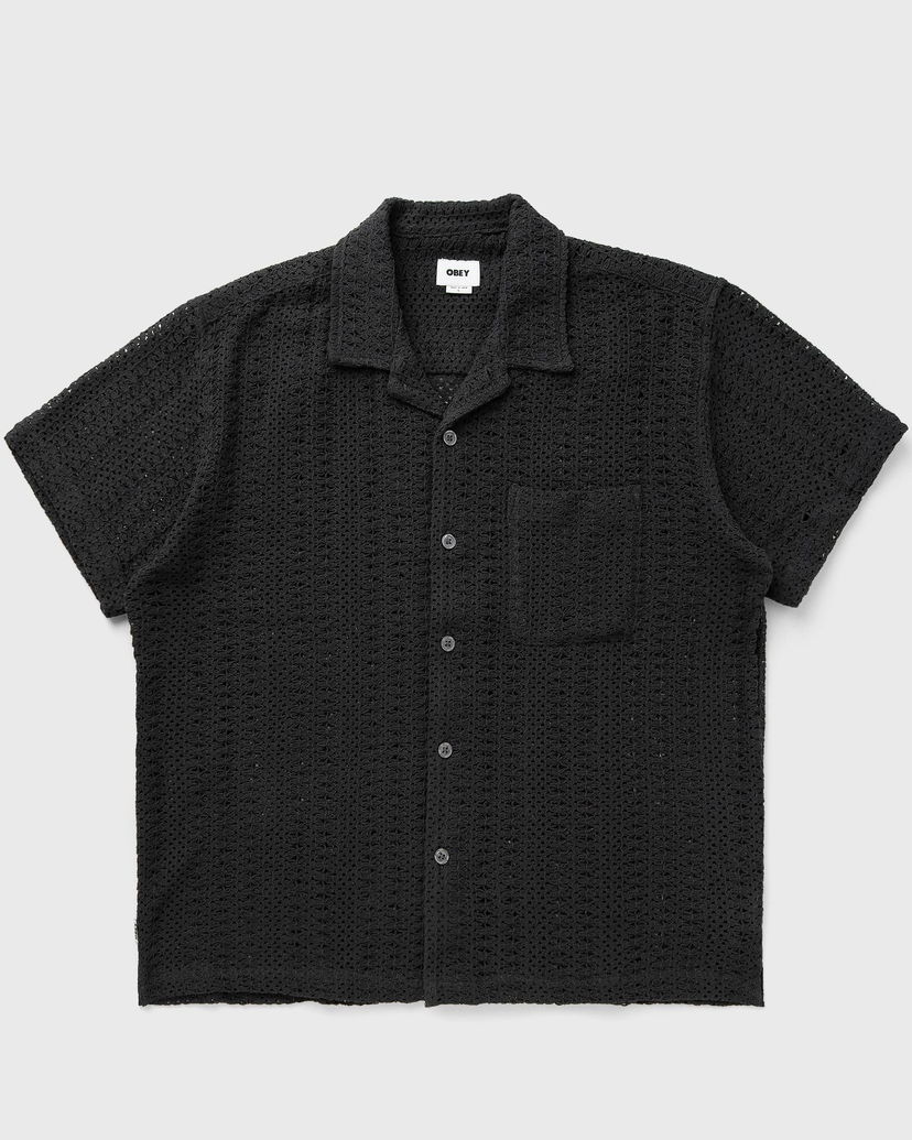 Košulja OBEY Harison Woven Shirt Crna | 181210444-BLK