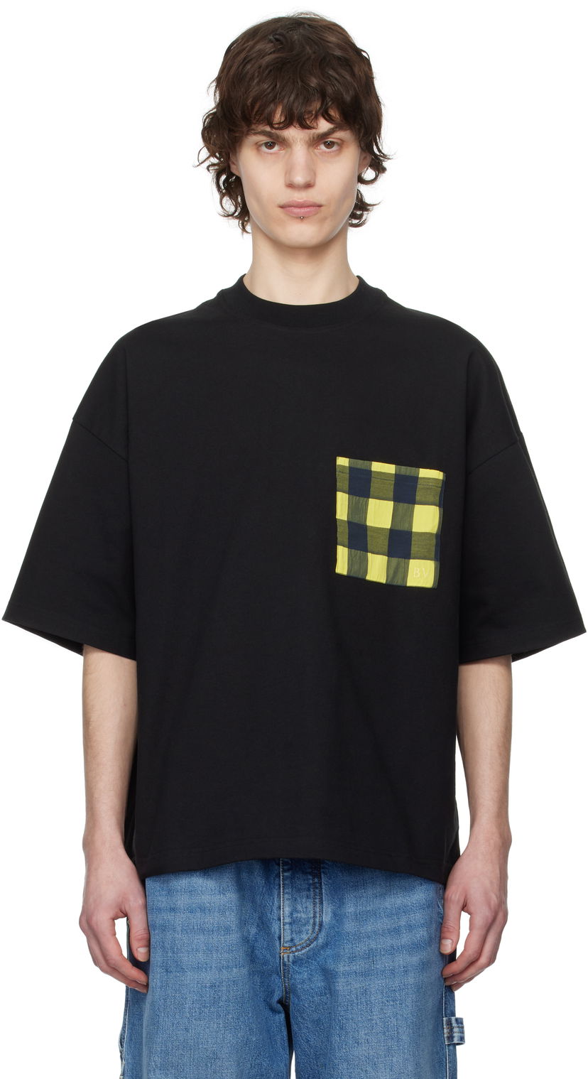 Majica kratkih rukava Bottega Veneta Bottega Veneta Cotton Jersey Pocket T-Shirt Crna | 821360V4XI01000