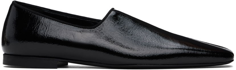 Tenisice i cipele TOTEME The Piped Loafers Crna | 244-WAS0159-LE0020