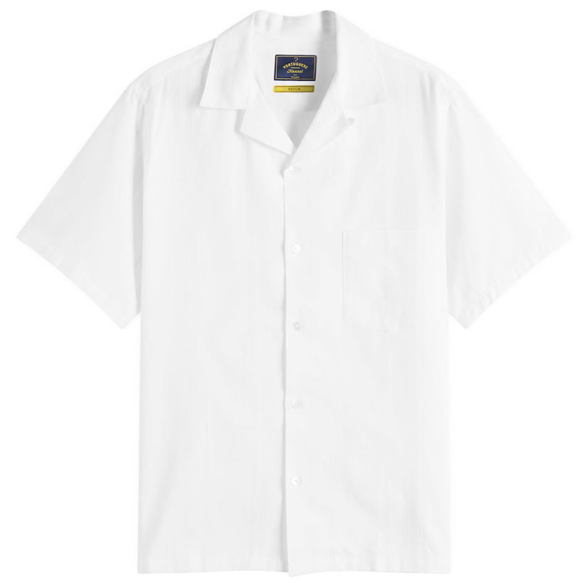 Košulja Portuguese Flannel Portuguese Flannel Alqueva Vacation Shirt Bijela | SS25-007-WHT