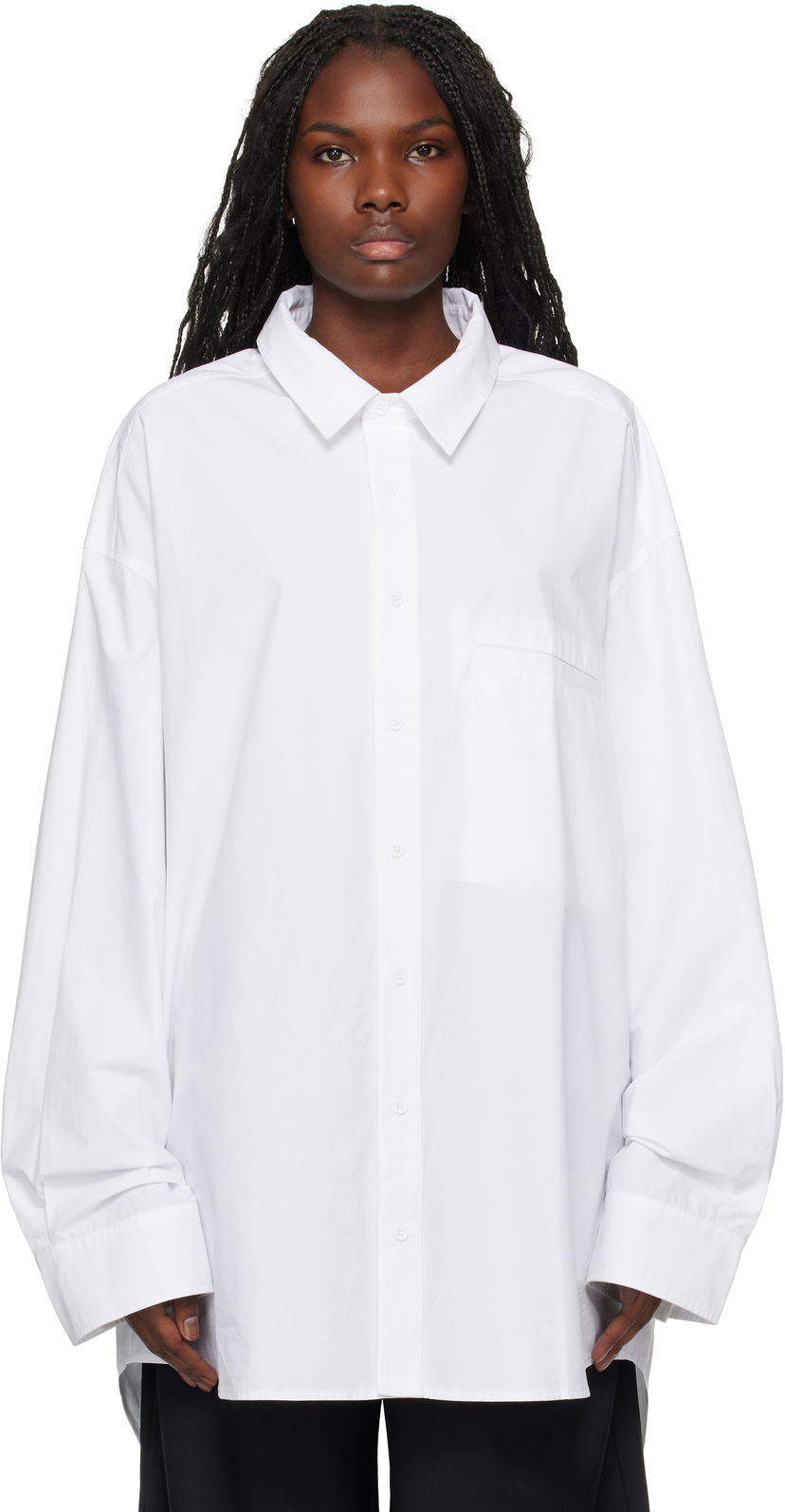 Košulja Entire Studios Giant Shirt Bijela | ES2565WH