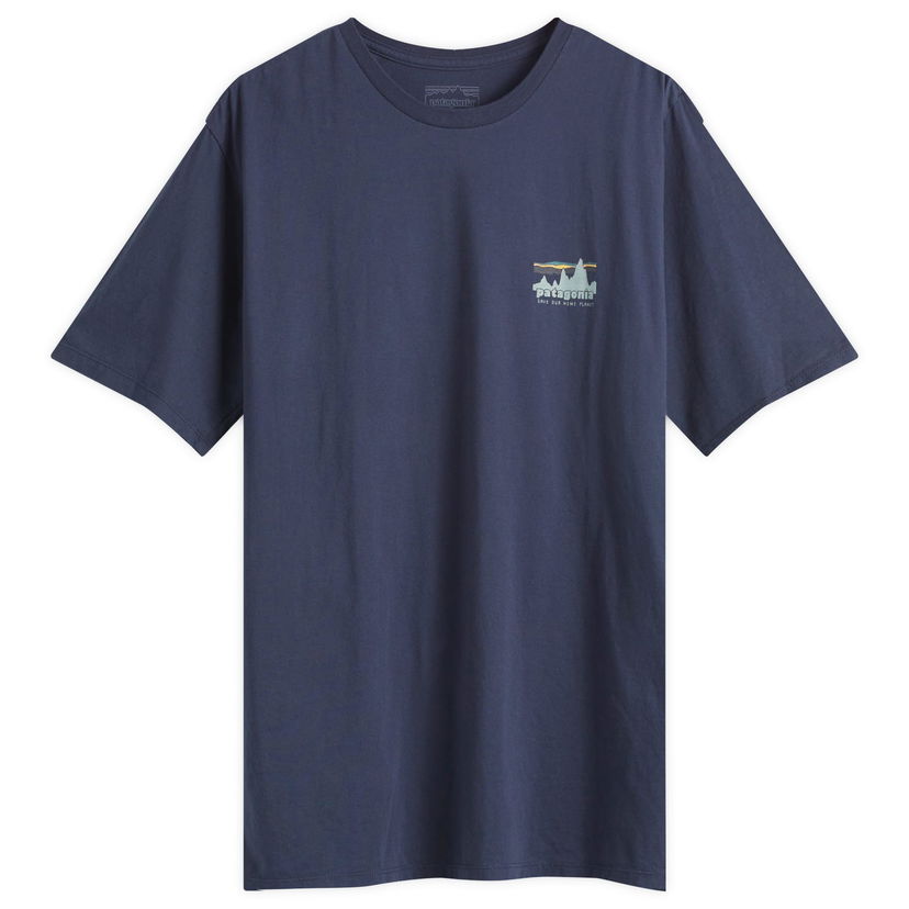 Majica kratkih rukava Patagonia 73 Skyline Organic T-Shirt, Size L Tamnoplava | 37534-NENA