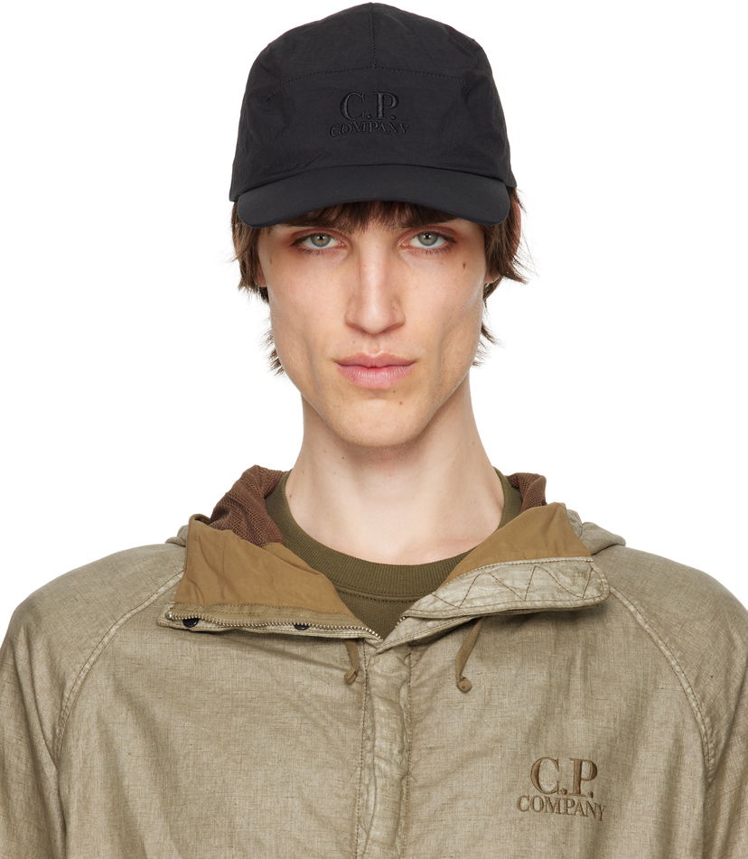 Kapa C.P. Company C.P. Company Paper Touch Logo Cap Crna | 18CMAC225A-110188A