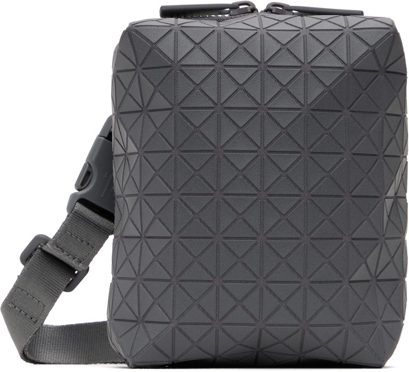 Torba za rame BAO BAO ISSEY MIYAKE ISSEY MIYAKE Beetle One-Tone Shoulder Bag Siva | BB57AG741