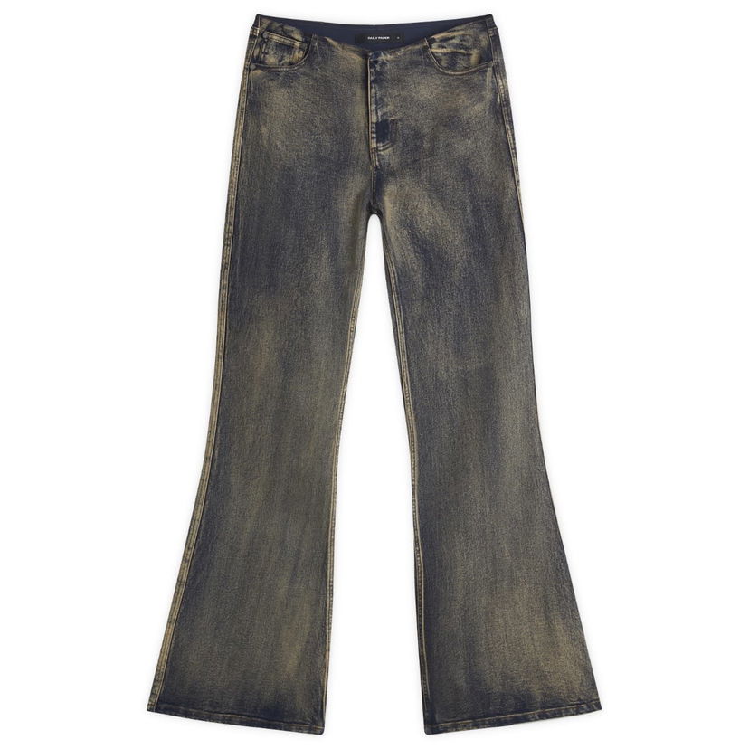 Jeans DAILY PAPER Daily Paper Vintage Wash Flare Jeans Plava | 2511093