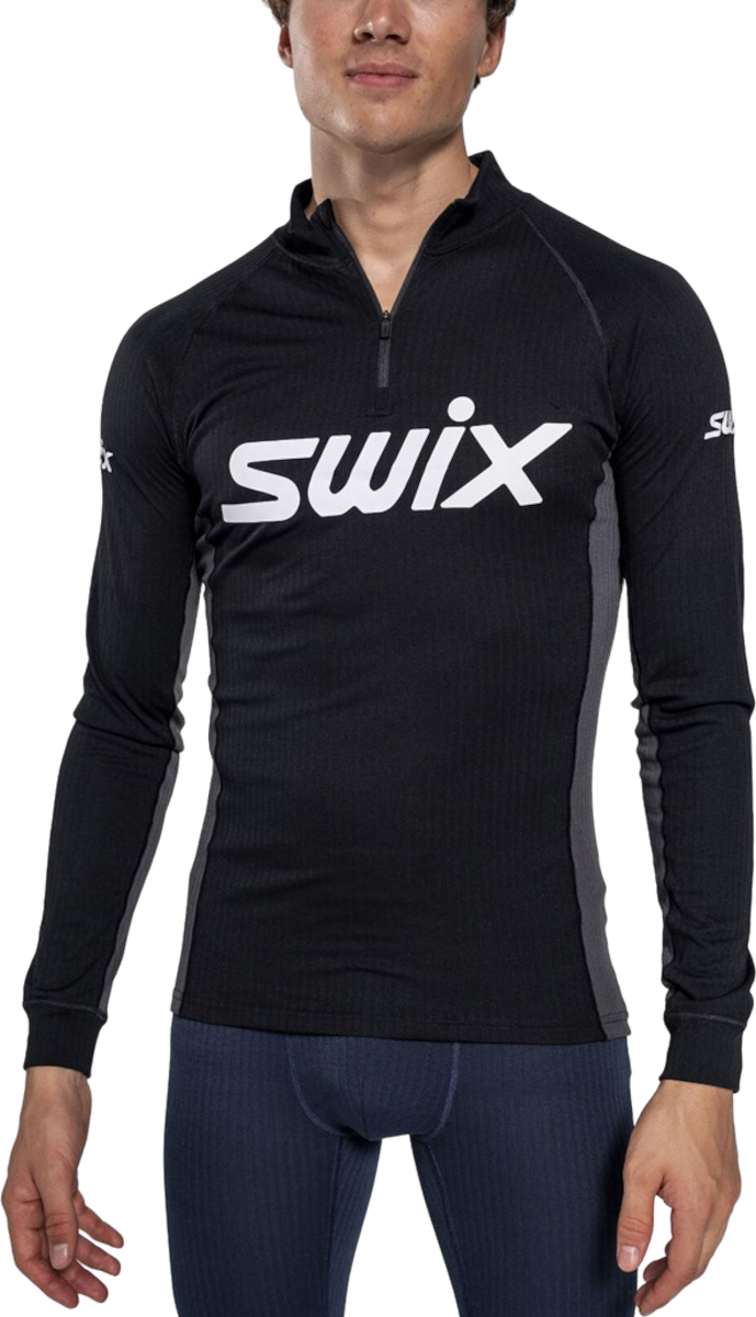 Čarape SWIX Swix RaceX Classic Half Zip Top Crna | 10116-23-10150