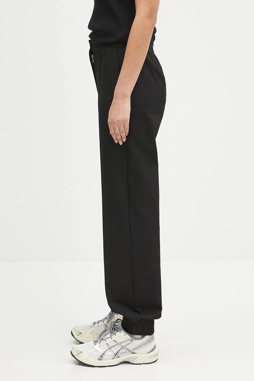 Hlače Samsoe Samsoe Samsoe Samsoe Saneem High Waist Pants Crna | F25100156, 1
