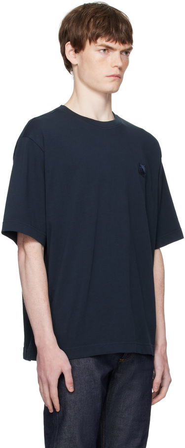 Majica kratkih rukava MAISON KITSUNÉ Maison Kitsuné Fox Head Patch Comfort T-Shirt Bijela | PM00109KJ0119, 4