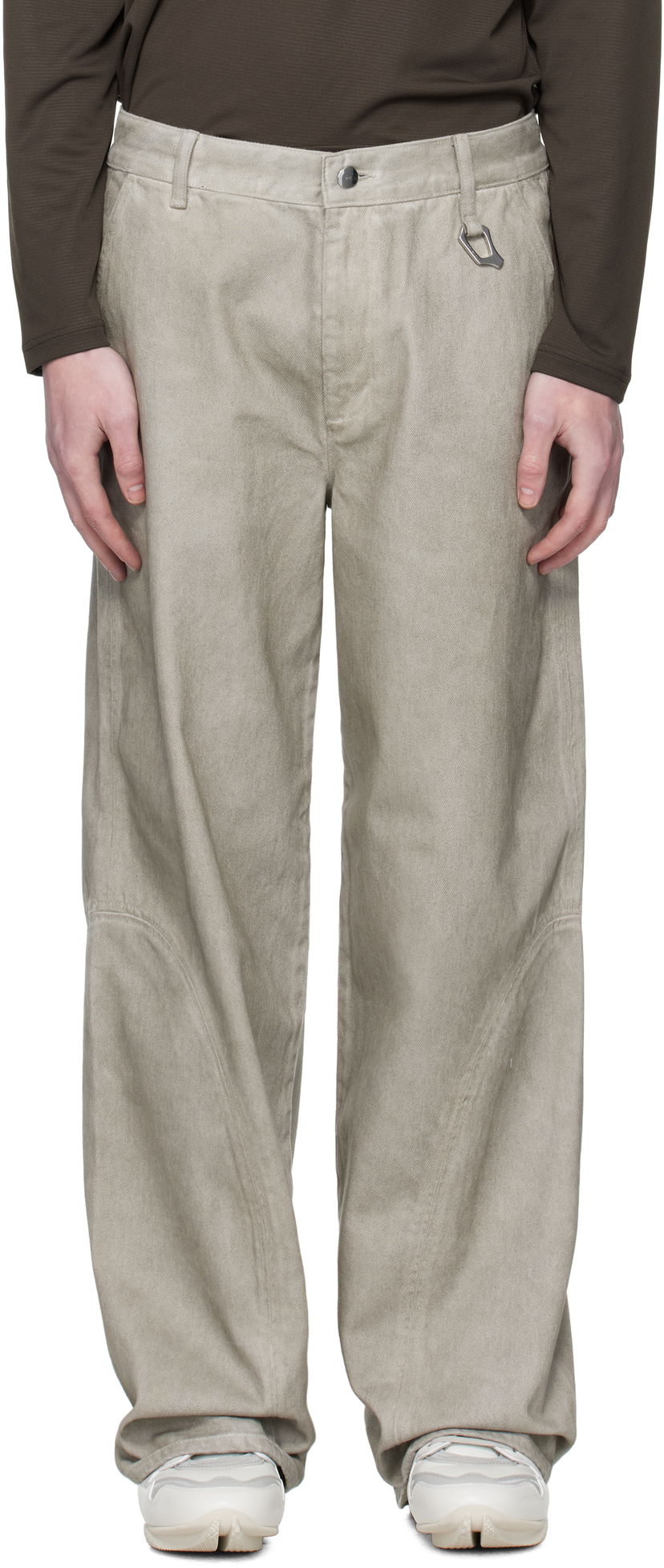 Jeans HELIOT EMIL HELIOT EMIL Basalt Loose Fit Jeans Bež | PREAW25_M_10_189_DGY05WSH_CO