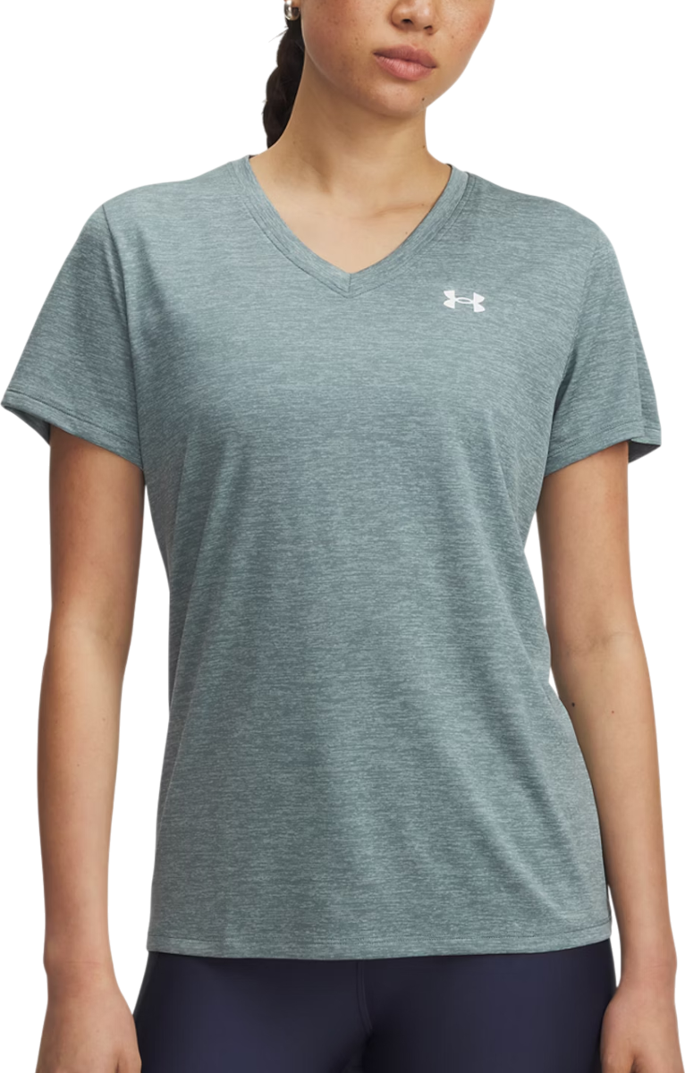 Majica kratkih rukava Under Armour V-Neck Short Sleeve T-Shirt Tech SSV-Twist Zelena | 1384227-587, 0