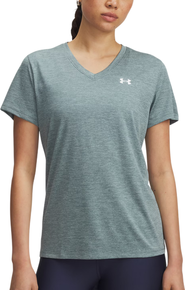 Majica kratkih rukava Under Armour V-Neck Short Sleeve T-Shirt Tech SSV-Twist Zelena | 1384227-587, 0