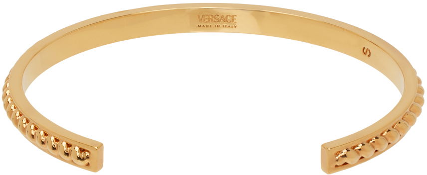 Narukvica Versace Logo Bracelet "Gold" Metalik | 1013673_1A00620, 1