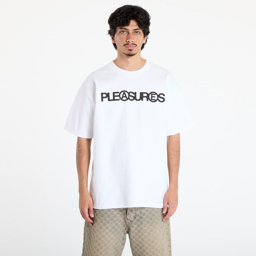 Majica kratkih rukava Pleasures PLEASURES Fanzine Graphic T-Shirt Bijela | P25SU054 WHITE