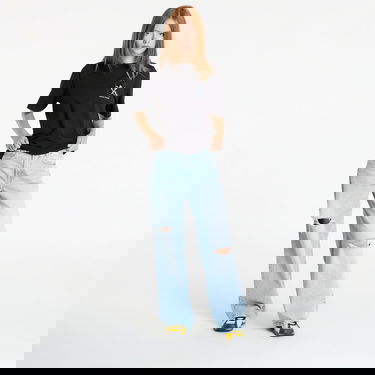 Majica kratkih rukava DAILY PAPER Daily Paper Shadow Grid Short Sleeve T-Shirt Crna | 2521099, 3