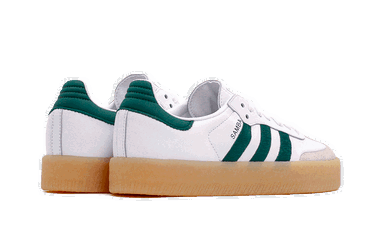 Tenisice i cipele adidas Originals Samba "White Collegiate Green Gum" Bijela | ID0440, 1