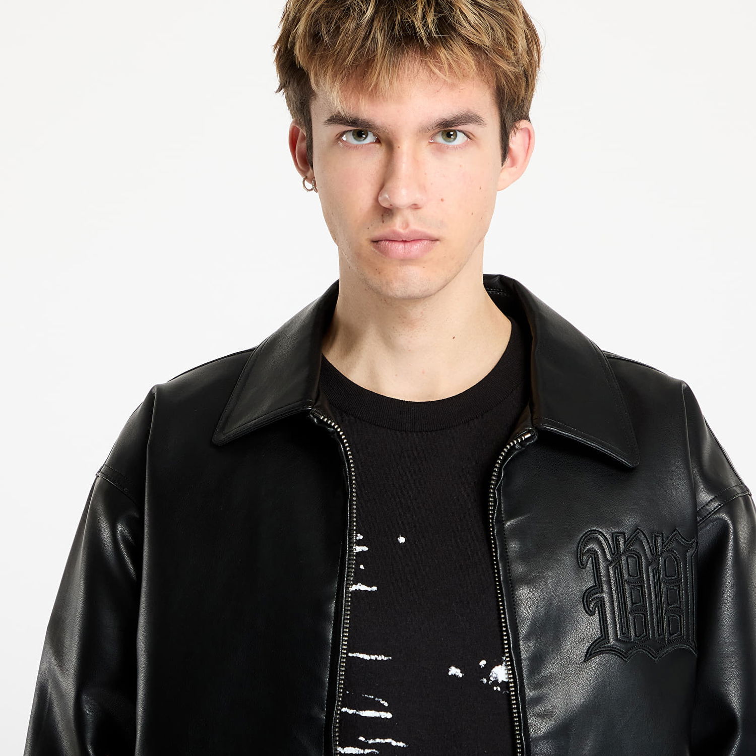 Bomber jakna Wasted Paris Wasted Paris Kingdom Curve Varsity Jacket Crna | WP_000272, 1