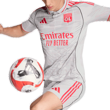 Dres adidas Originals Olympique Lyon 3rd Jersey 2025/26 Bijela | jd1389, 3