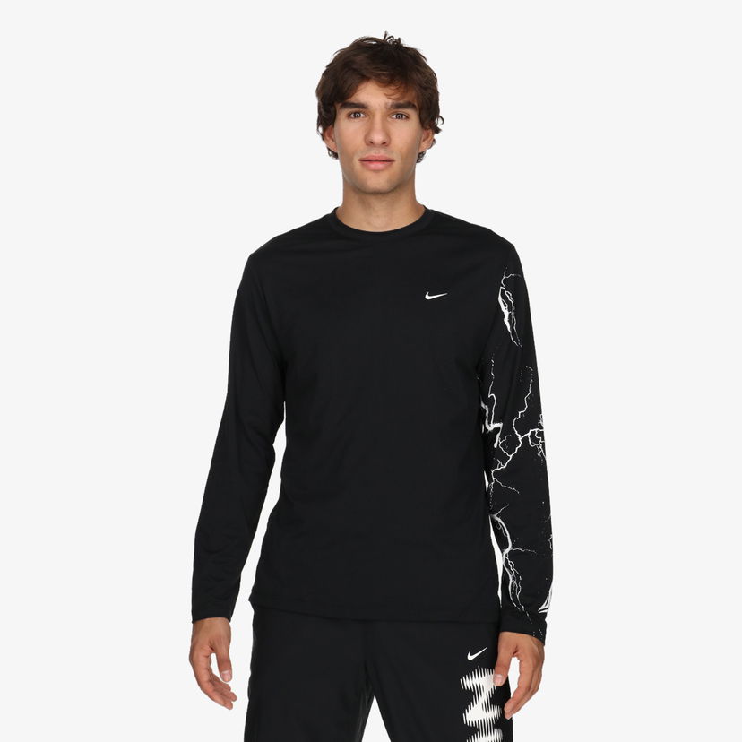 Majica kratkih rukava Nike Dri-FIT Ja Long-Sleeve Basketball Top Crna | HJ3891-010
