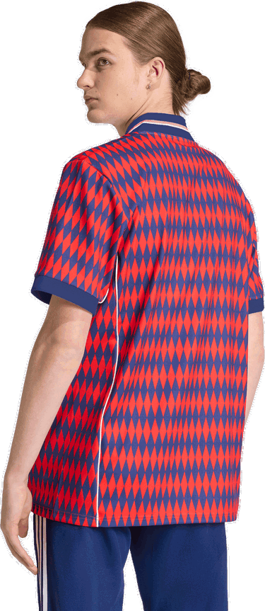 Dres adidas Performance FC Bayern Munich LFSTLR Patterned Polo Jersey Višebojno | JM9421, 1