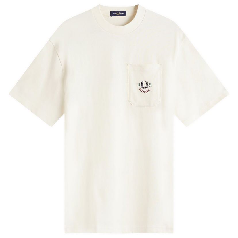Majica kratkih rukava Fred Perry Fred Perry Relaxed Fit 1952 Pocket T-Shirt Bijela | M9827-560