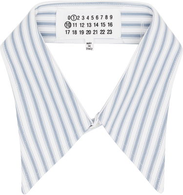 Košulja Maison Margiela Stripe Collar Bijela | S50FX0035 M35311, 0