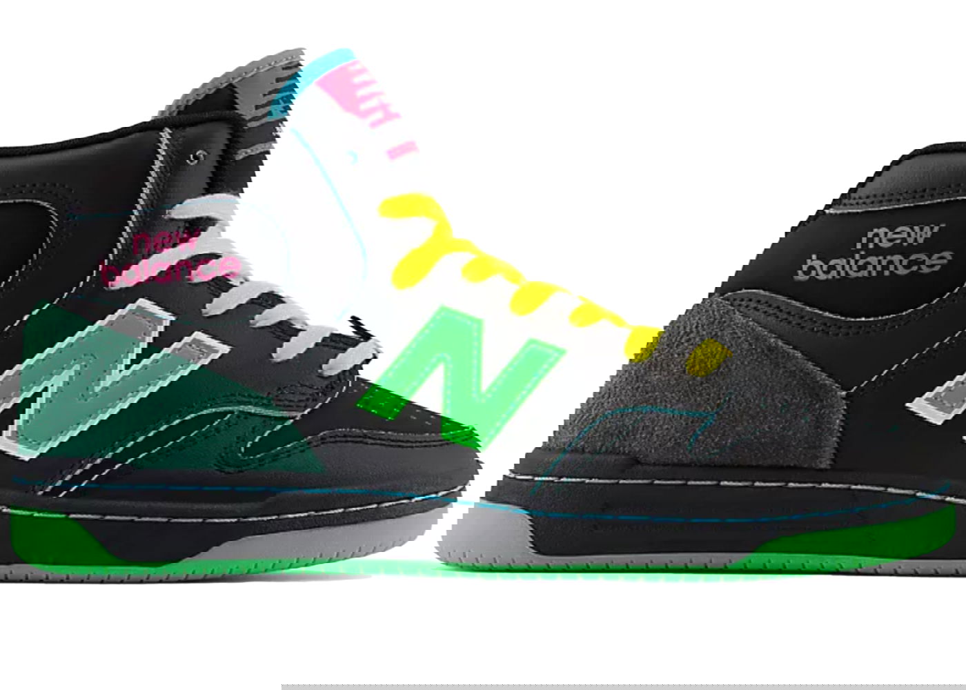 Tenisice i cipele New Balance Numeric 480 High Natas Kaupas Crna | NM480HSN, 0