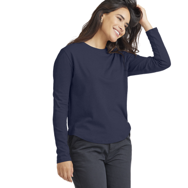 Majica kratkih rukava Allbirds Merino Wool Long Sleeve T-Shirt, Size XS Tamnoplava | A12115W, 2