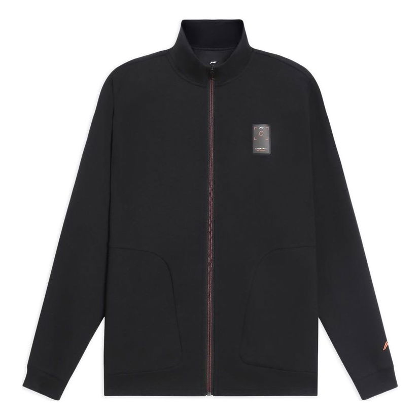 Vjetrovka Li-Ning Training Jacket With Logo Patch Crna | AWDS787-2