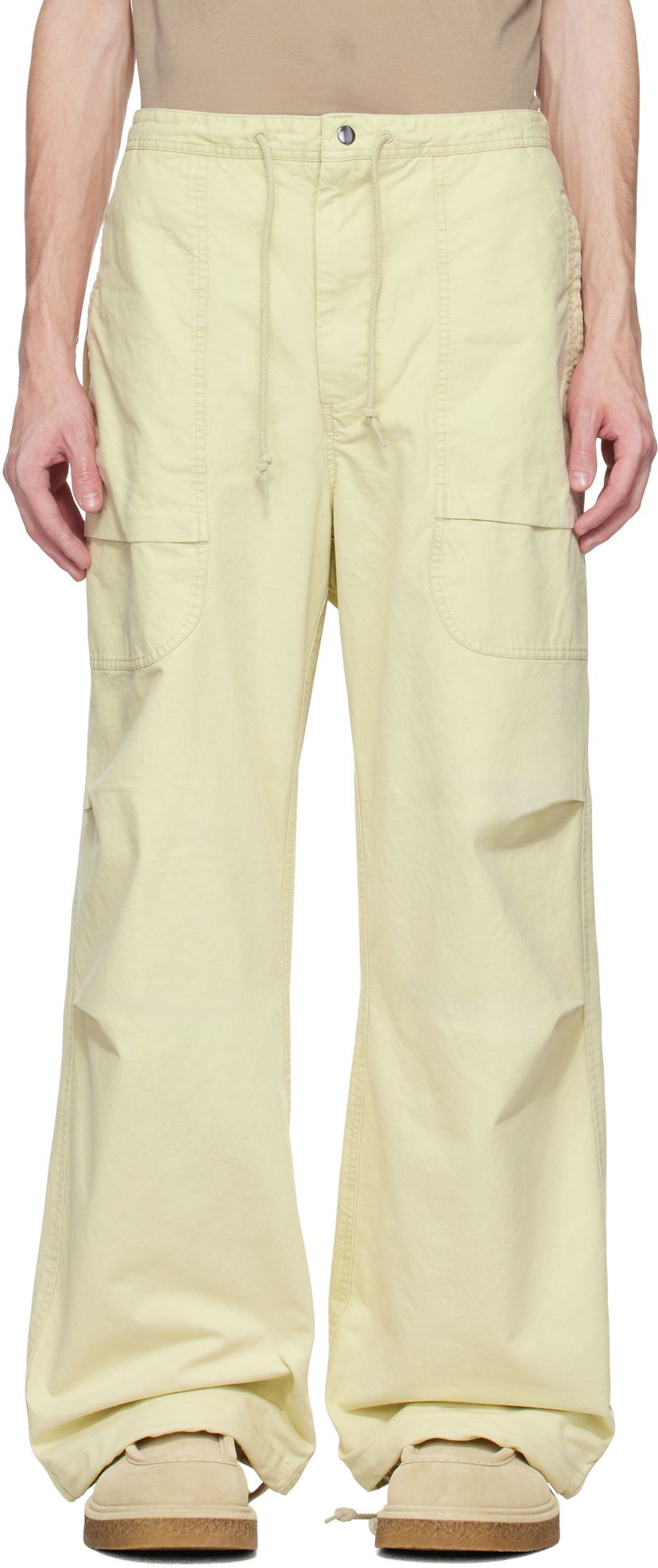 Cargo hlače Entire Studios Entire Studios Barren Cargo Trousers Žuta | ESU-S25-3021-OW