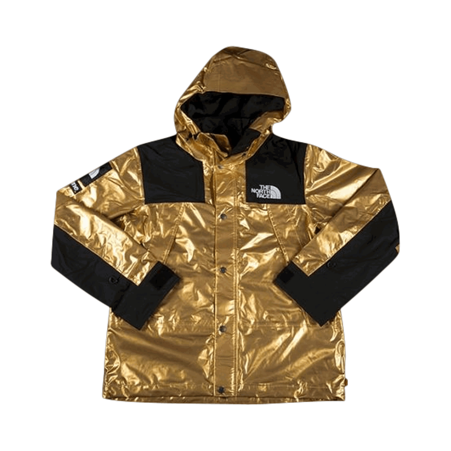 Parka Supreme The North Face x Metallic Mountain Parka Metalik | SS18J2 GOLD, 0