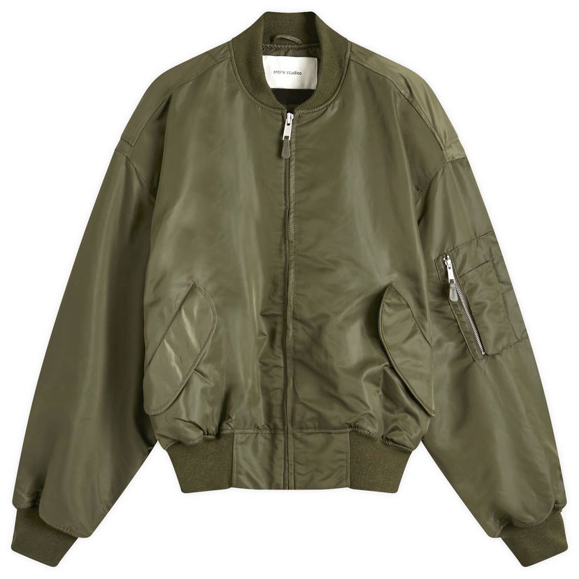 Bomber jakna Entire Studios Broad Bomber Jacket Zelena | ES2540KH-KHAKI