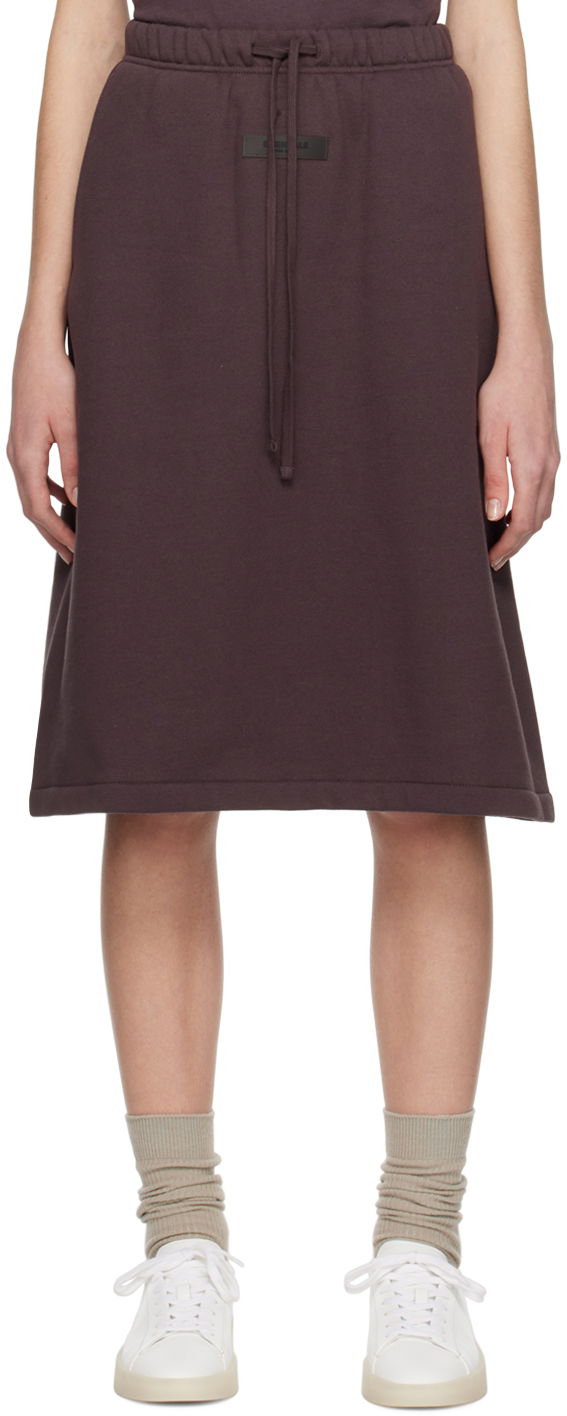 Suknja Fear of God Drawstring Midi Skirt Ljubičasta | 160BT225035FW