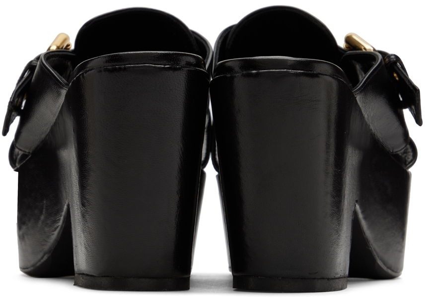 Odjeća BY FAR BY FAR Lenka Platform Heeled Sandals Crna | 22SSLNKMBLGLS, 1