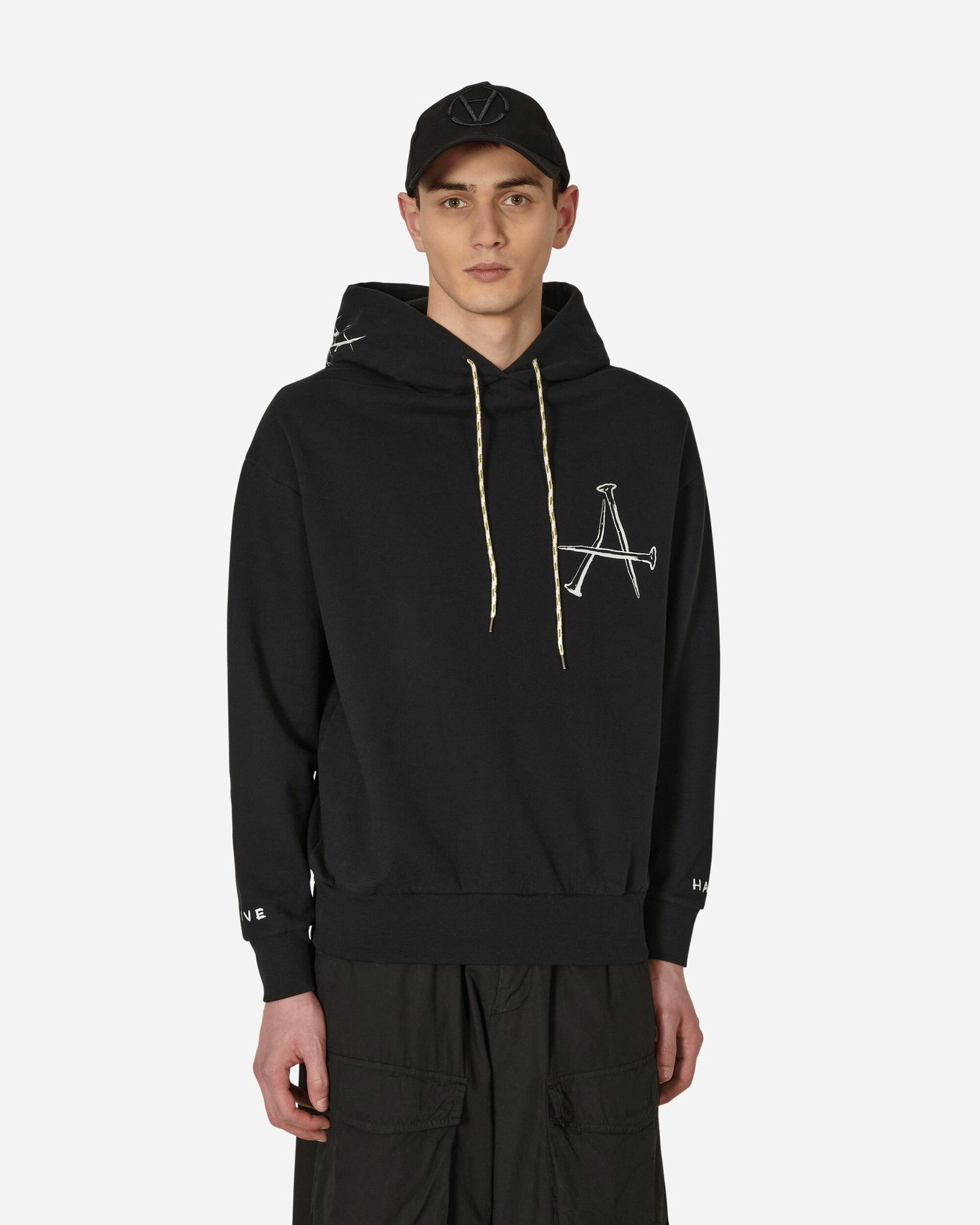 Dukserice Aries Bad Friday Hooded Sweatshirt Crna | STAR20014 BLK, 0