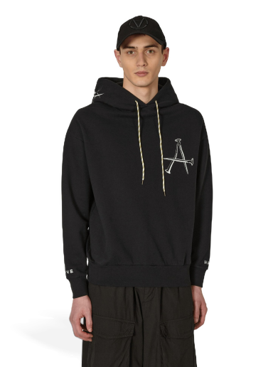 Dukserice Aries Bad Friday Hooded Sweatshirt Crna | STAR20014 BLK