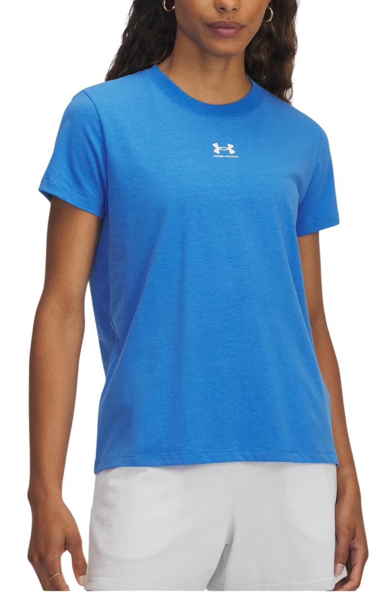Majica kratkih rukava Under Armour Under Armour Rival Core Short Sleeve T-Shirt Plava | 1383648-402, 0