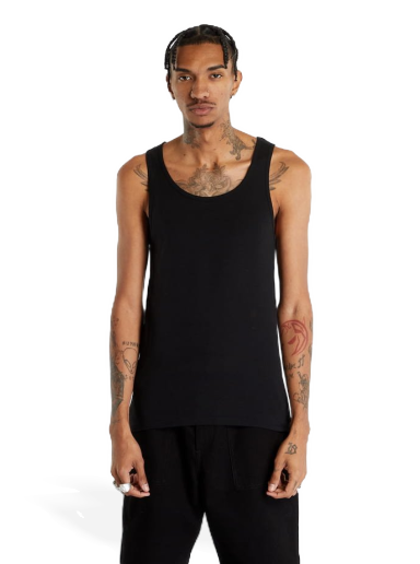 Majica bez rukava Urban Classics 2-Pack Seamless Tanktop Crna | TB2252-00007