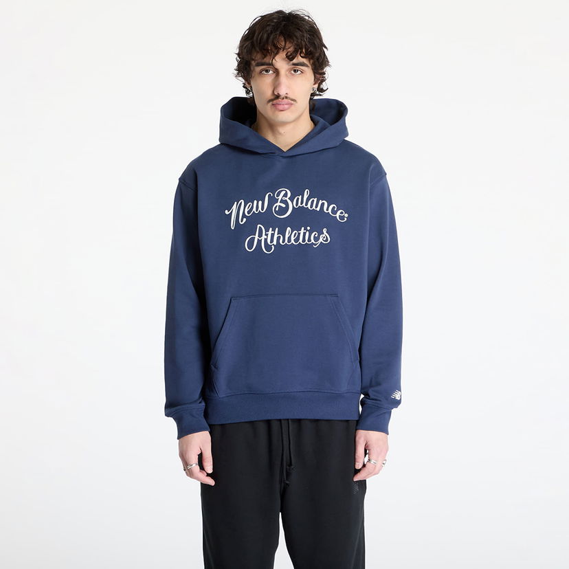 Dukserice New Balance Athletics Relaxed League Hoodie Tamnoplava | MT51935NNY