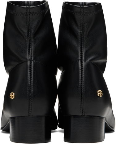 Odjeća Anine Bing ANINE BING Hilda Flat Ankle Boots Crna | A-14-1209-000, 1