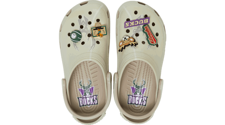 Tenisice i cipele Crocs NBA Bucks Elevated Classic Clogs Bež | 210252-90H, 0