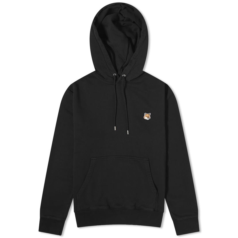 Dukserice MAISON KITSUNÉ Patch Regular Hoodie Crna | LM00702KM0001-P199