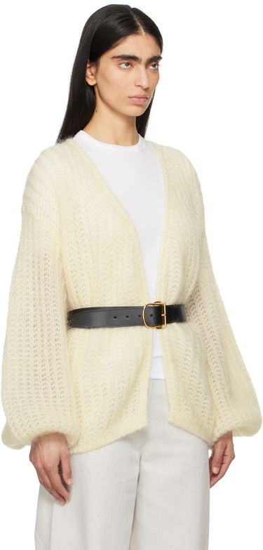 Džemper TOTEME TOTEME Puffed Cardigan Crna | 252-WRT0465-YA0160, 4