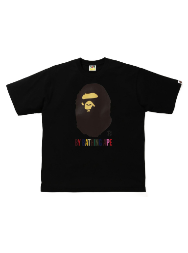 Majica kratkih rukava BAPE Colors By Bathing Ape Relaxed Fit Tee Crna | 1H30-110-023