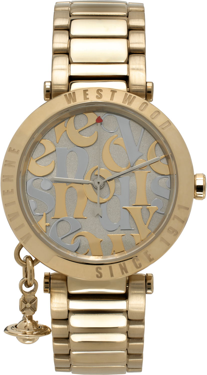 Satovi Vivienne Westwood Orb Logomania Watch Metalik | VV315LWGGD