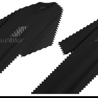 Majica kratkih rukava Balenciaga Nano BB Logo Dry Jersey Medium Fit T-Shirt, Size Large Crna | 764235-TSVO2-1083, 0