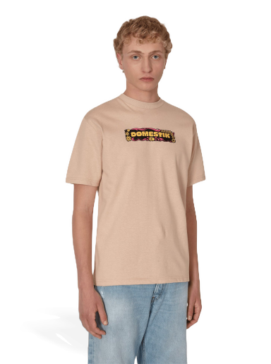 Majica kratkih rukava DOMESTIK Into Other World T-Shirt Bež | D01250093 1