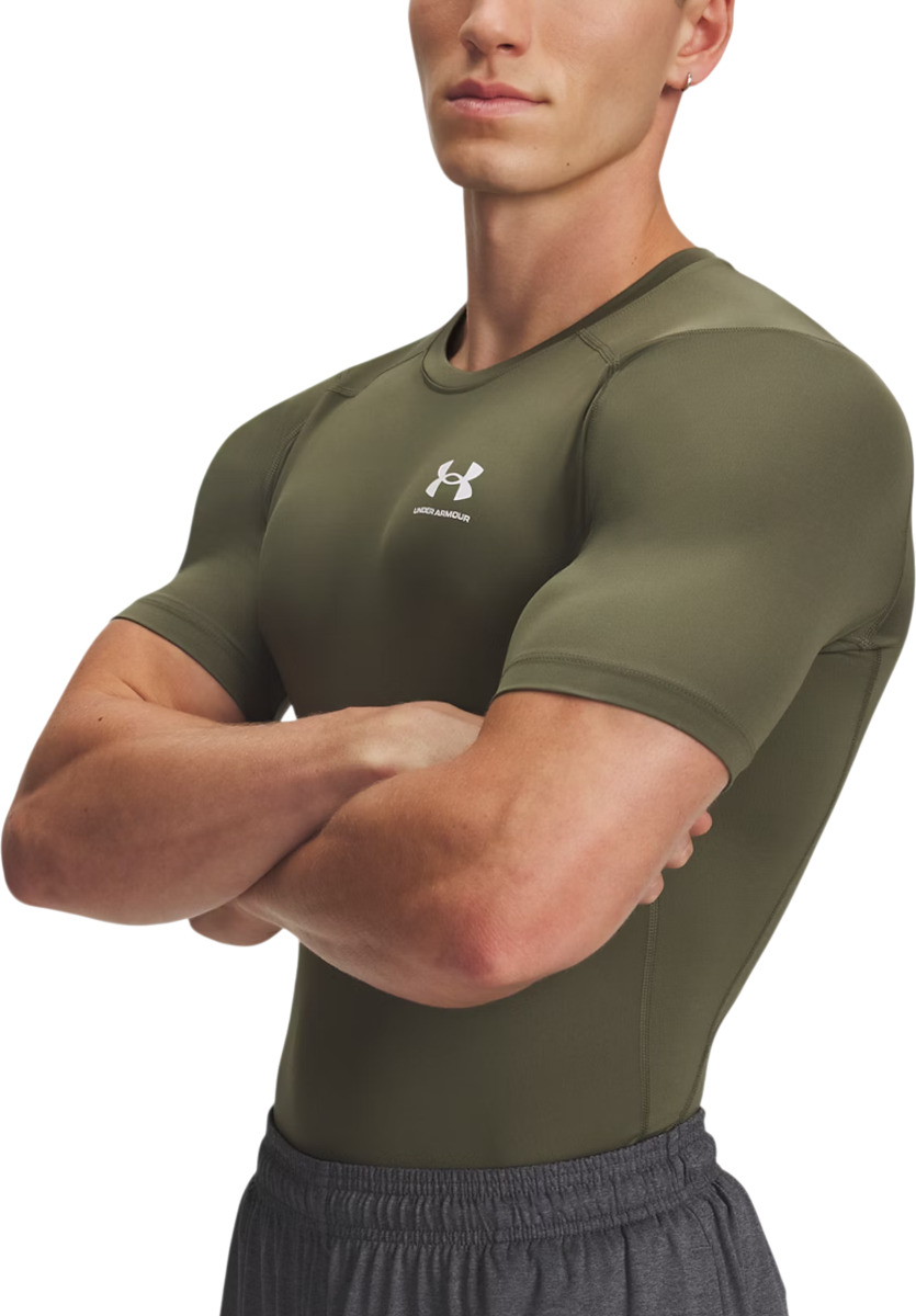 Majica kratkih rukava Under Armour HG Armour Comp Short Sleeve Compression T-Shirt Zelena | 1361518-391, 0