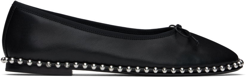 Njega cipela Alexander Wang Alexander Wang Lina Ballchain Ballerina Flats Crna | 30125F047