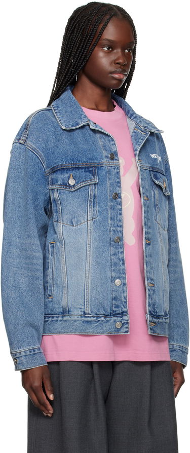 Jakna We11done We11done Faded Denim Jacket Plava | WD-DJ1-23-913-U-BL, 4