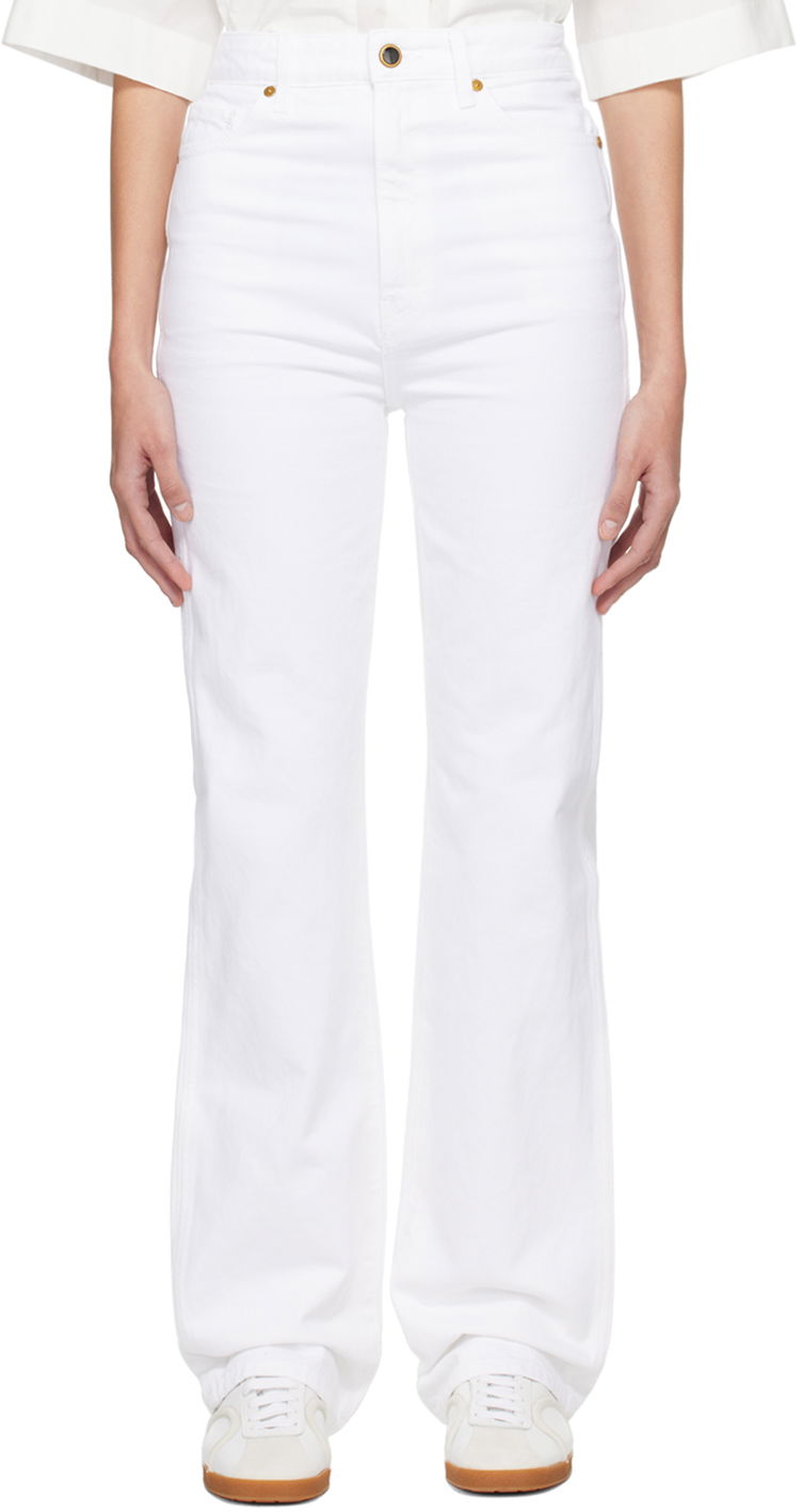 Jeans Khaite The Danielle Jeans Bijela | 1032913100